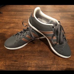 Adidas neo sneaker-rose gold and gray